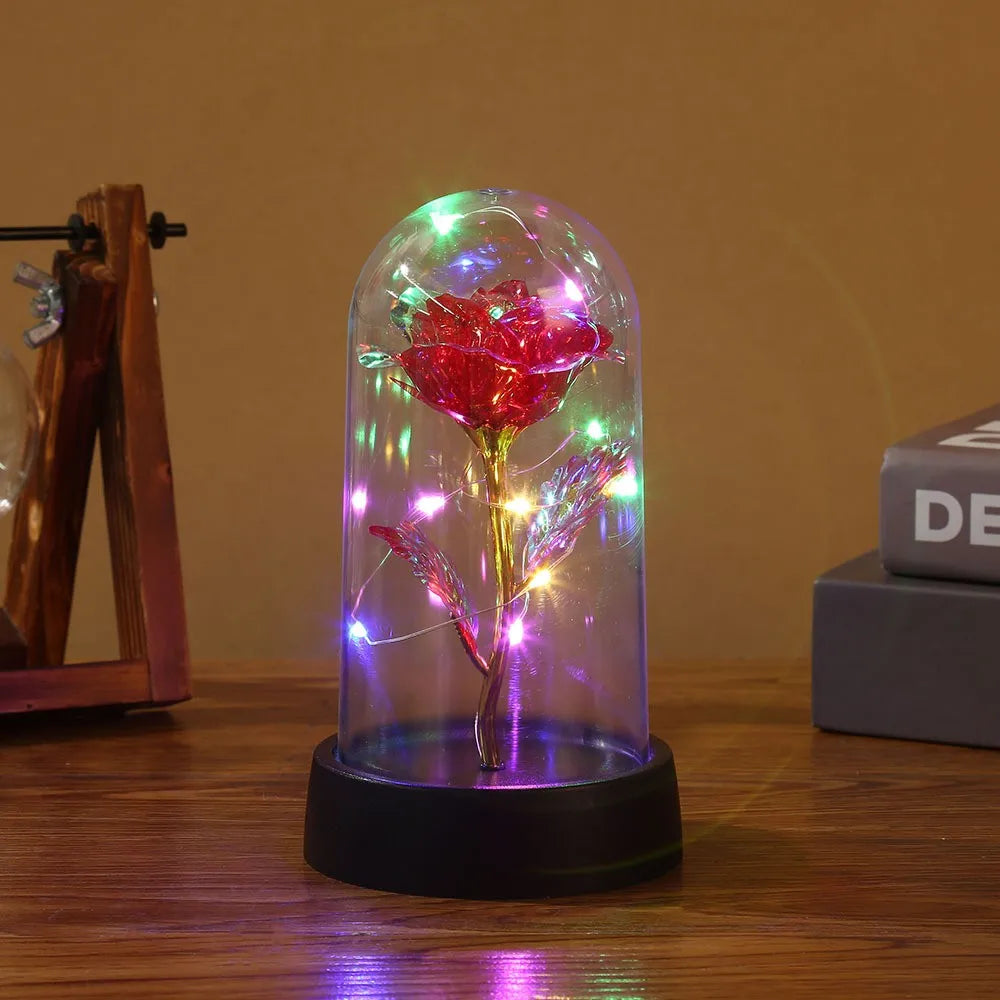 The lumminous rose
